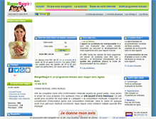 Tablet Screenshot of mangermaigrir.fr